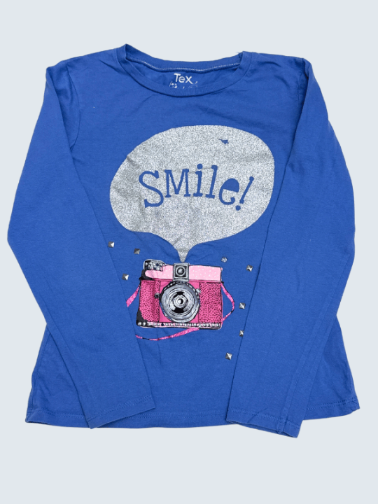 T-Shirt d'occasion Tex 10 Ans pour fille.