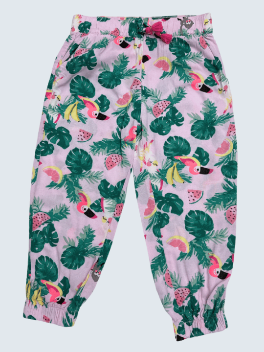 Pantalon d'occasion H&M 18/24 M. pour fille.