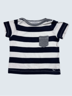 T-Shirt d'occasion Petit Bateau 6 Mois pour garçon.