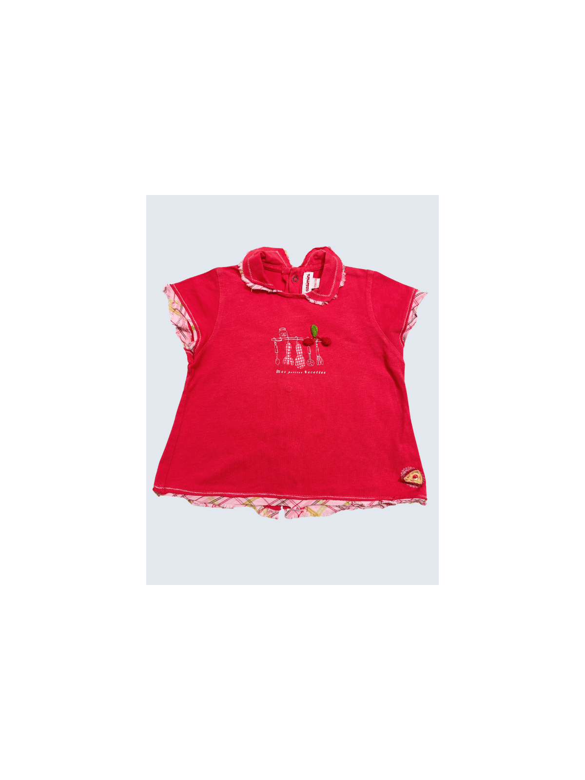 T-Shirt d'occasion Catimini 12 Mois pour fille.