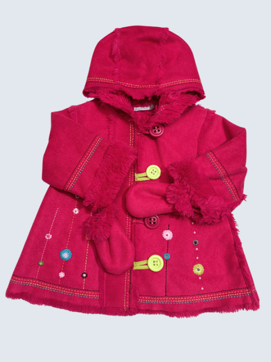 Manteau d'occasion Catimini 9 Mois pour fille.