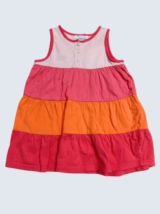 Robe d'occasion Obaïbi 12 Mois pour fille.