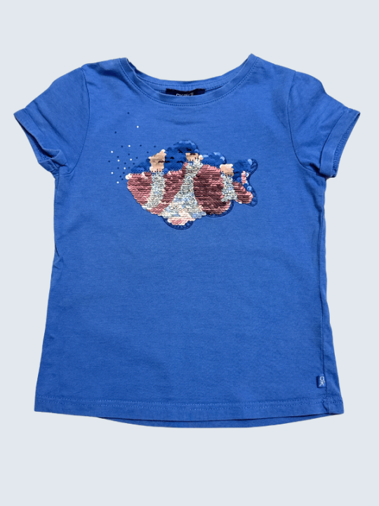 T-Shirt d'occasion Okaïdi 3 Ans pour fille.