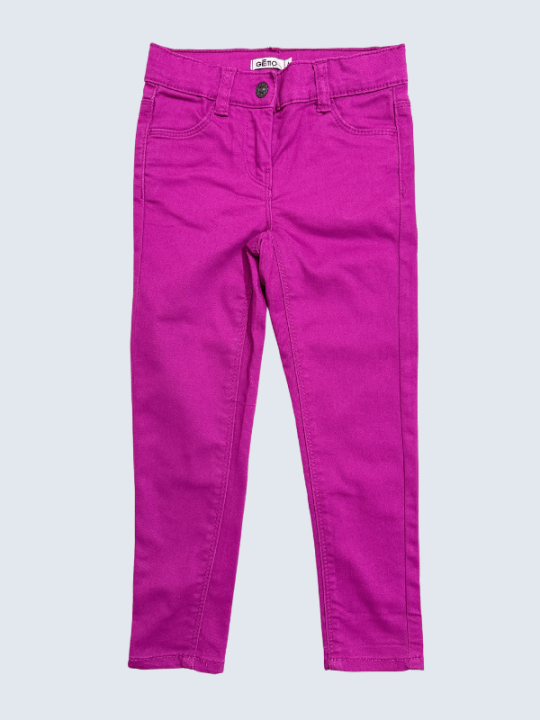 Pantalon d'occasion Gémo 4 Ans pour fille.