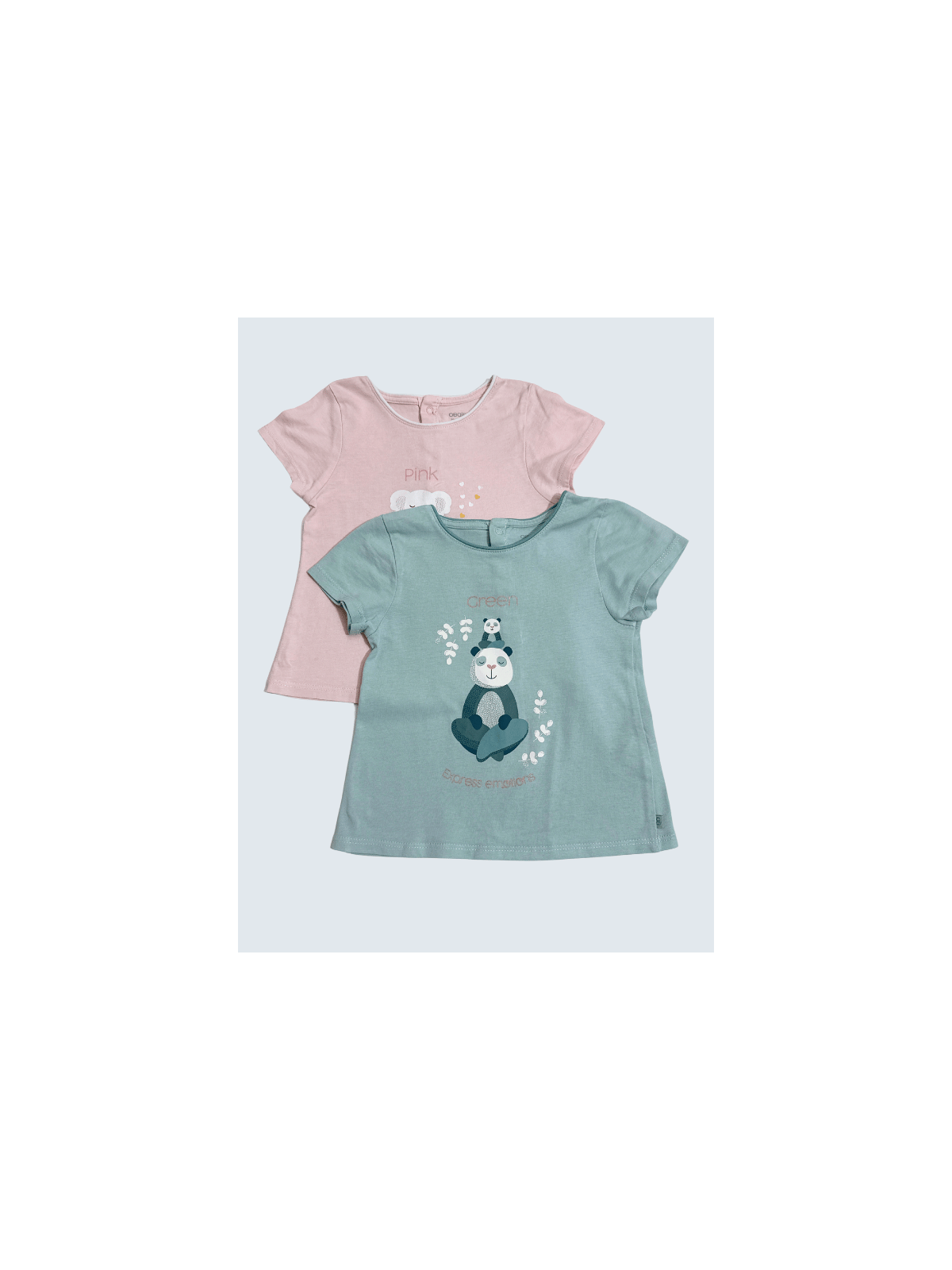 T-Shirt d'occasion Obaïbi 2 Ans pour fille.