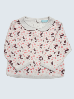 Pull d'occasion Obaïbi 2 Ans pour fille.