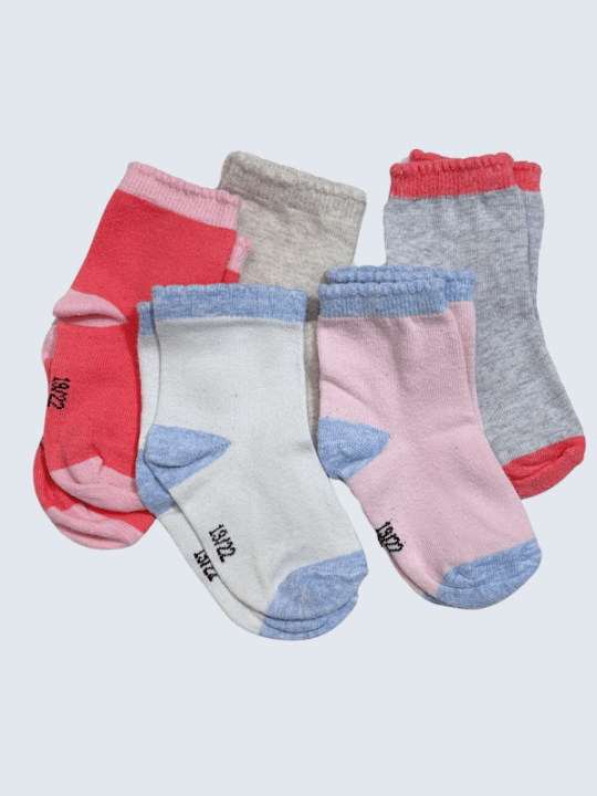 Chaussettes d'occasion  2/3 Ans pour fille.