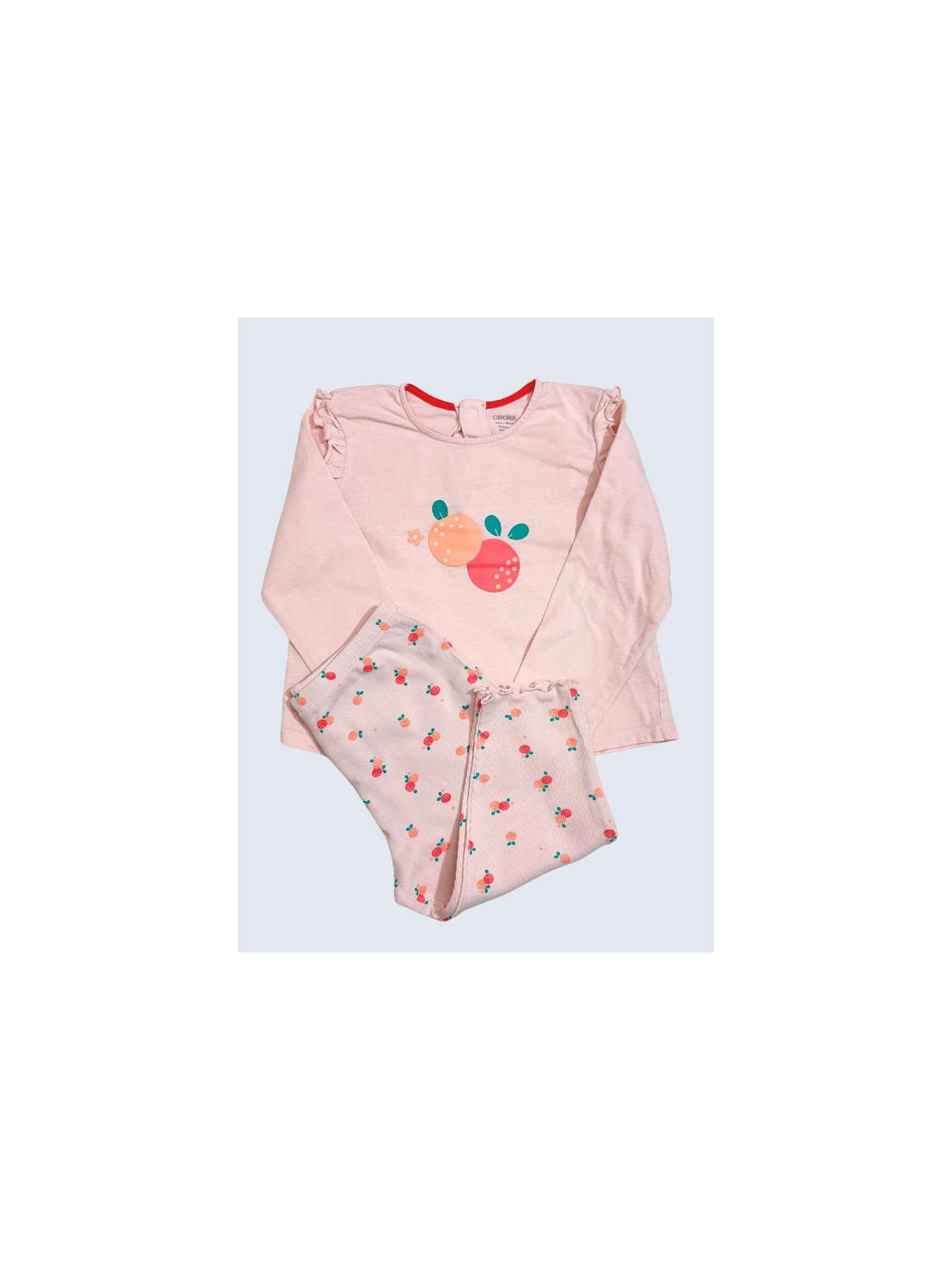 Pyjama d'occasion Obaïbi 2 Ans pour fille.